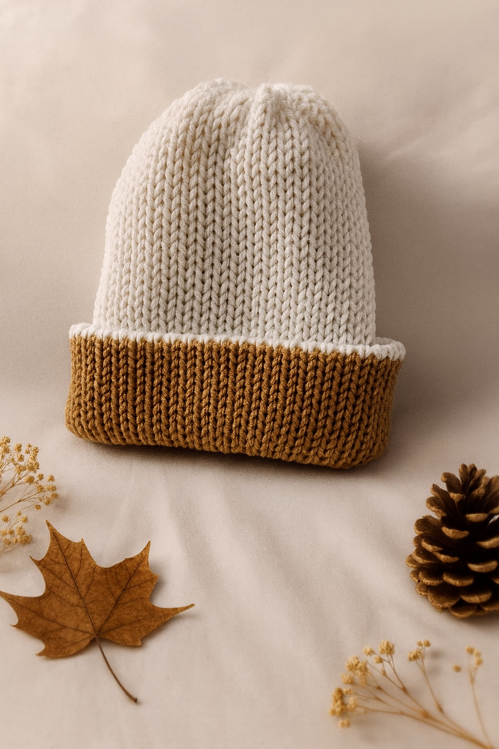 BeeFree Reversible Knit Beanie – Custom Colors
