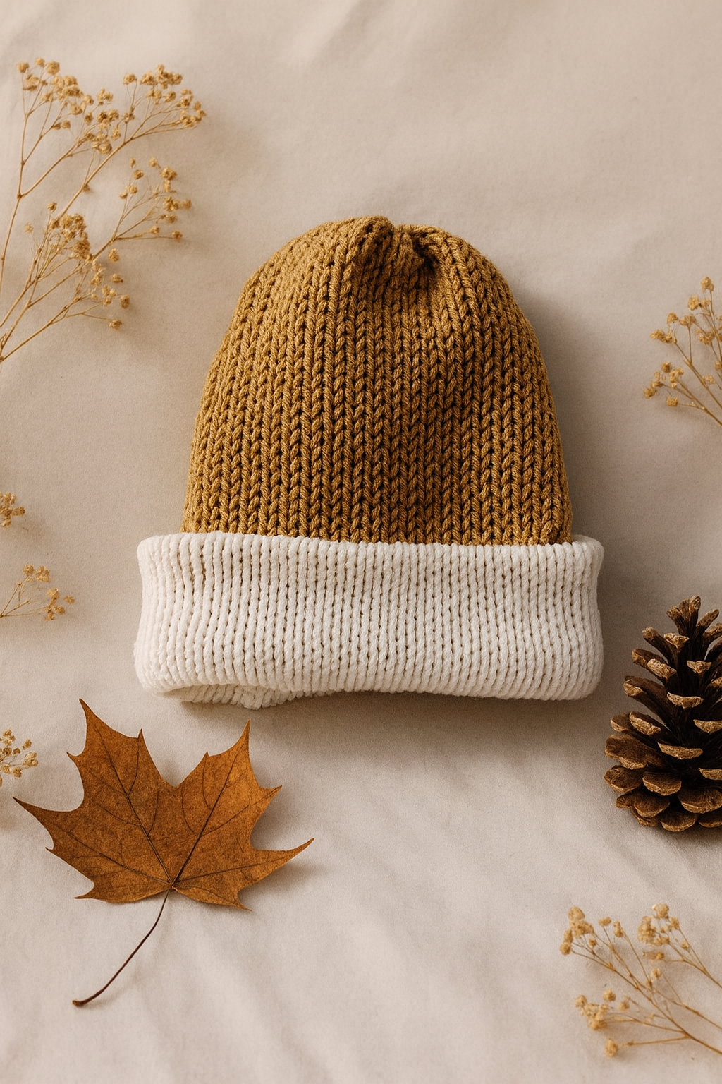 BeeFree Reversible Knit Beanie – Custom Colors